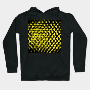 Amazingly Detailed Vector Graphic Yellow Dragon Scales Design Hoodie